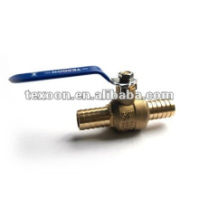 copper ball valves with hose barb ends